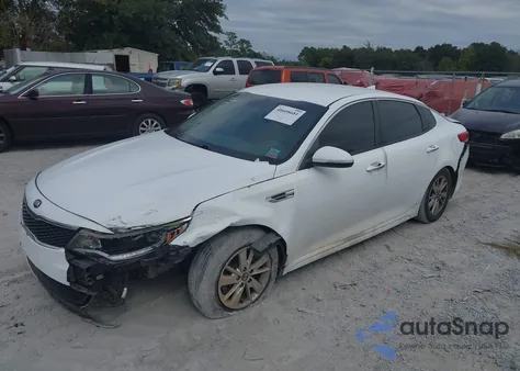 2016 Kia Optima Lx из США, поврежденный, VIN 5XXGT4L32GG103948